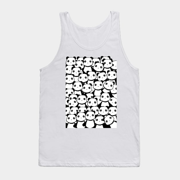 Pandas Tank Top by citypanda